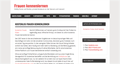 Desktop Screenshot of frauen-kennenlernen.com